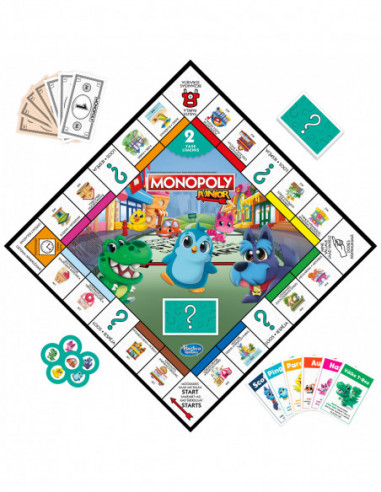 MONOPOLY Lauamäng Juunior 2 ühes...