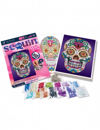 KITFIX Käsitöökomplekt Värviline pealuu