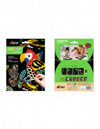 AVENIR Kraapimiskomplekt 4 maagilist...