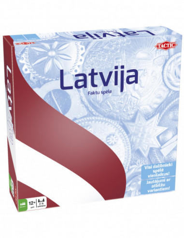 TACTIC Board Game "Latvia" (in...