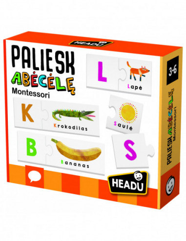 HEADU Montessori Touch Abc (In...