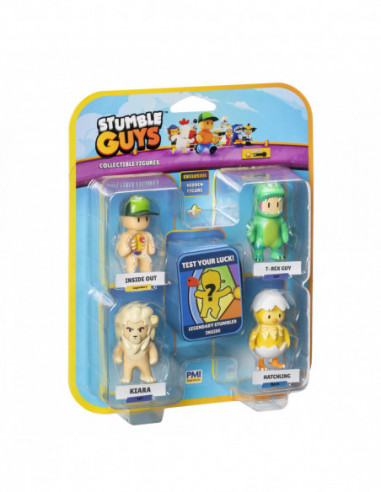 STUMBLE GUYS figuuride 5-pakk, 6 cm