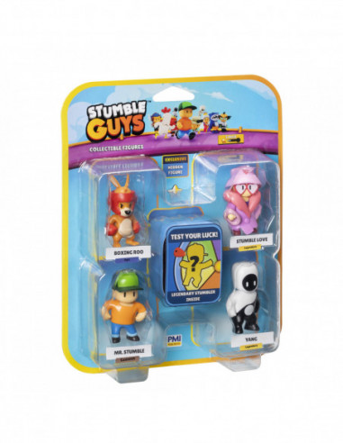 STUMBLE GUYS figuuride 5-pakk, 6 cm