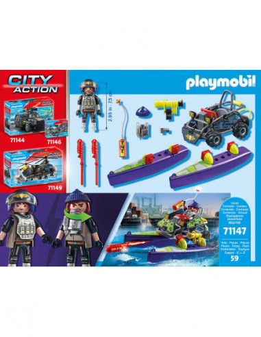 PLAYMOBIL CITY ACTION Tactical Unit...