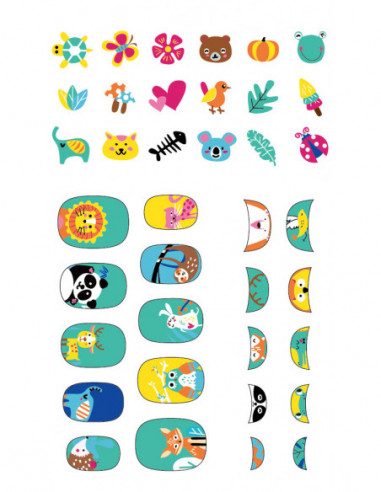 AVENIR Küünekleepsud: Loomad