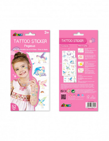 AVENIR Tattoo-kleepsud Pegasus AVENIR Tattoo-kleepsud Pegasus