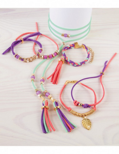 MAKE IT REAL DIY Veluurist käevõru...