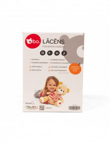 bo. interactive toy bear (In Latvian... bo. interactive toy bear (In Latvian...