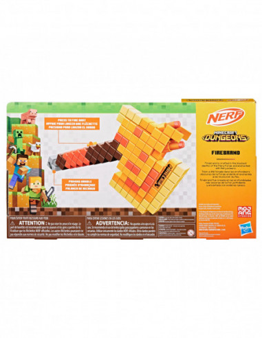 NERF Minecraft mängurelv Firebrand NERF Minecraft mängurelv Firebrand