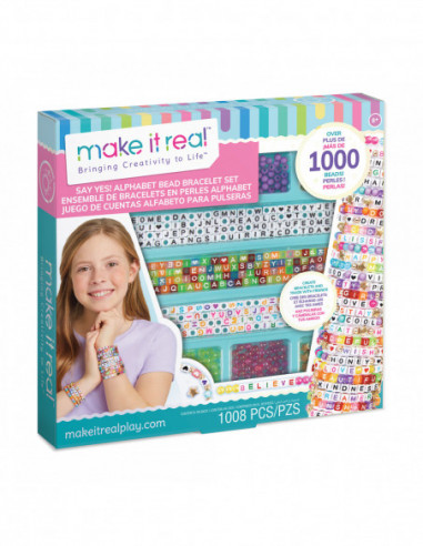 MAKE IT REAL Käevõrude komplekt Tähestik