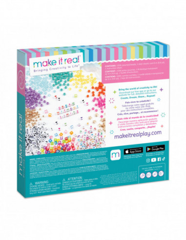 MAKE IT REAL Käevõrude komplekt Tähestik