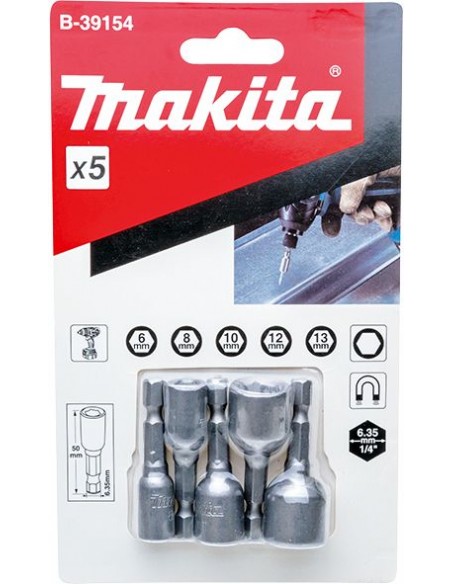 Makita Комплект патронов для шуруповерта 1/4" B-39154