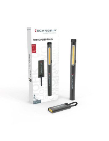 Taskulamp Scangrip WORK PEN 200 R,...