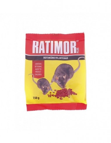 Hiire- ja rotimürk Ratimor viljaterad RATIMORGRAINBAIT150G