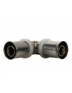 Alupex колено 25x25 пресс