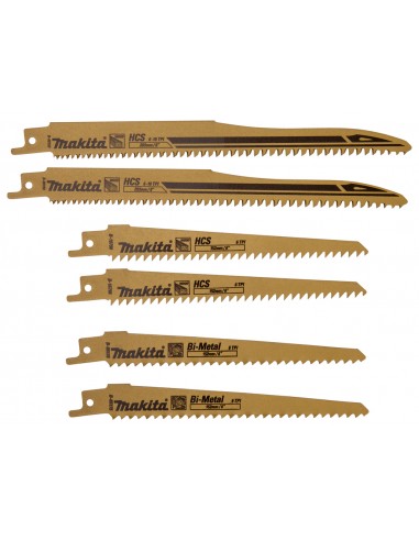 Makita UNIV.SAETERADE KMPL. 6tk....