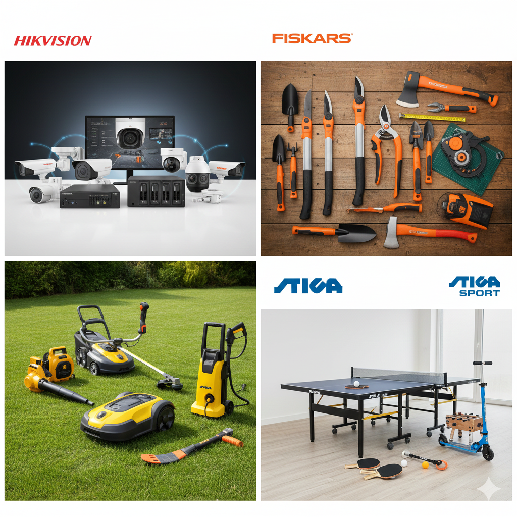 Hikvision Fiskars Stiga